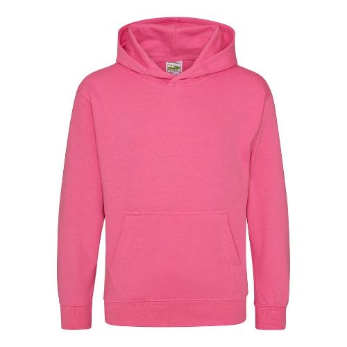 Awdis Just Hoods Kids Hoodie Candyfloss Pink